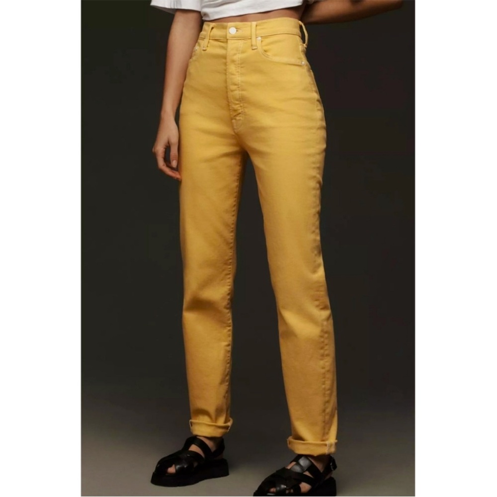 Mother The Tune-up Bonefida Hover Straight Leg Jeans Size 28